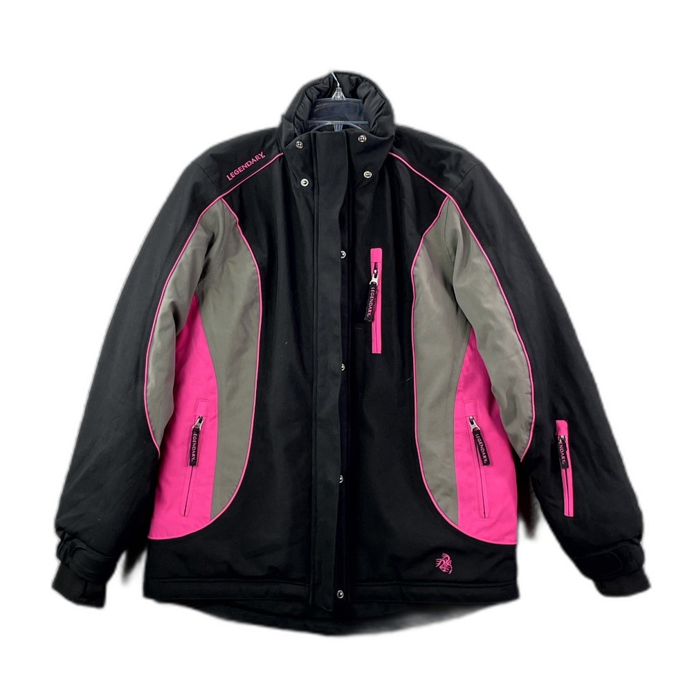 Legendary Whitetails Polar Trail Winter Jacket Womens Large Full Zip Corpore